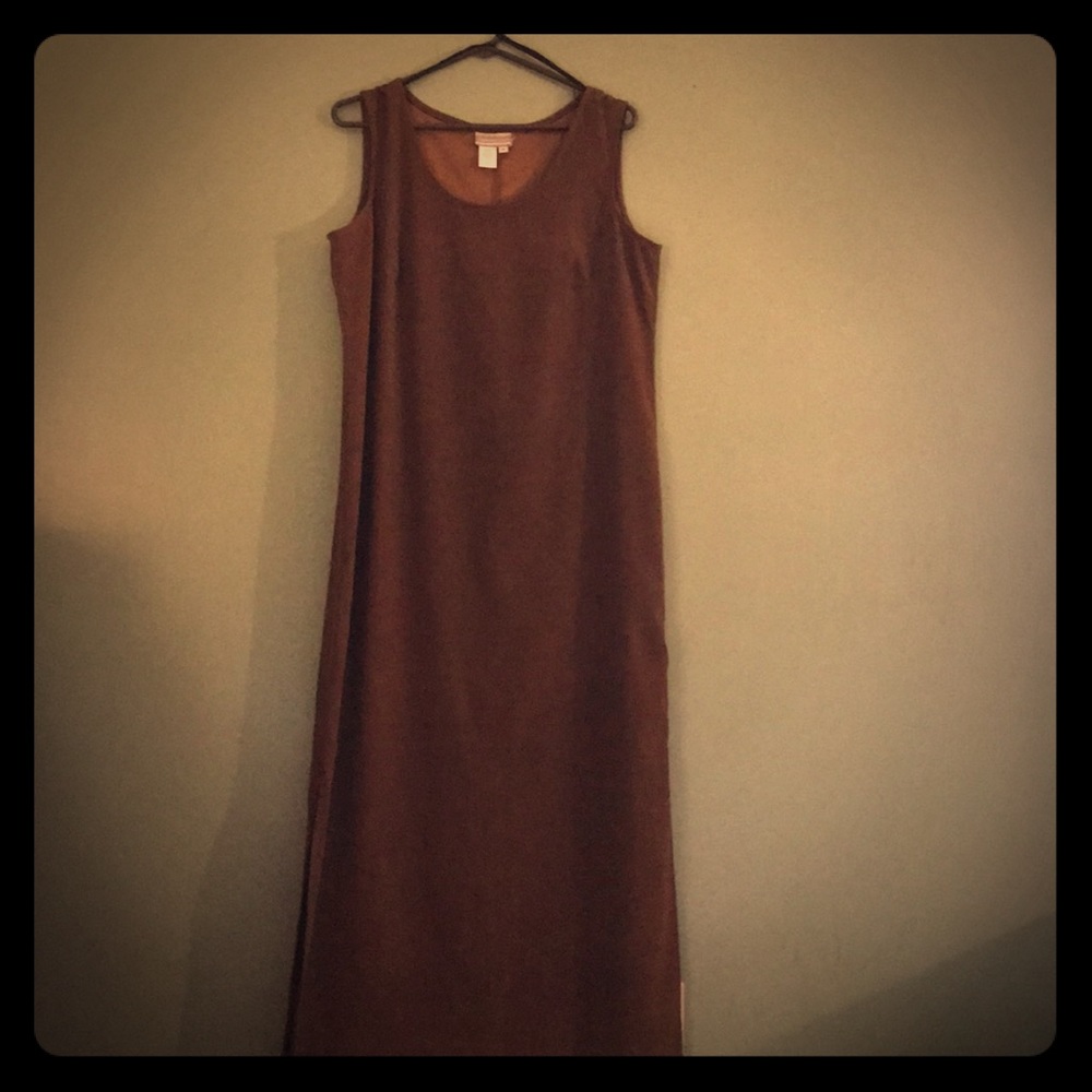 Women’s long Brown dress